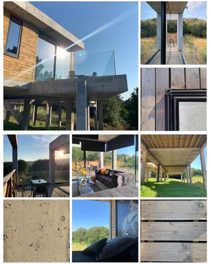 Glass Cube Outes Exterior foto